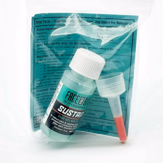 Nuovo trucco permanente Sustain Gel anestetico Sopracciglio Gel anestetizzante Body Art Tattoo Supply