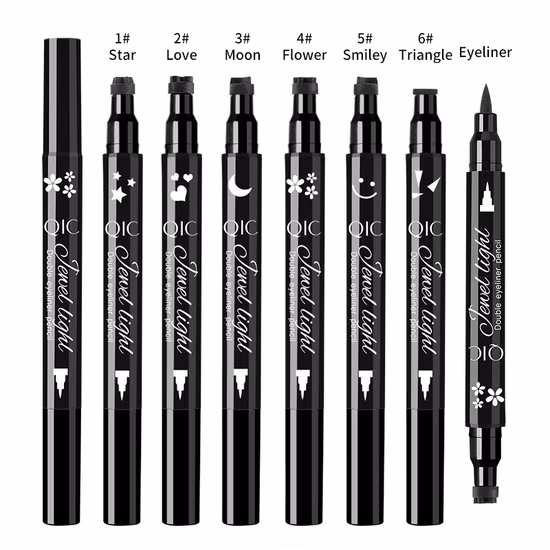 Tailaimei Nuovo Design Nero Trasparente Impermeabile Eyeliner Matita Penna per trucco Cosmetici OEM Eyeliner 24 ore Eyeliner a lunga durata